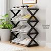 Stair-Step Shoe Rack: Perfect for Dorms & Doorways, Multifunctional Design