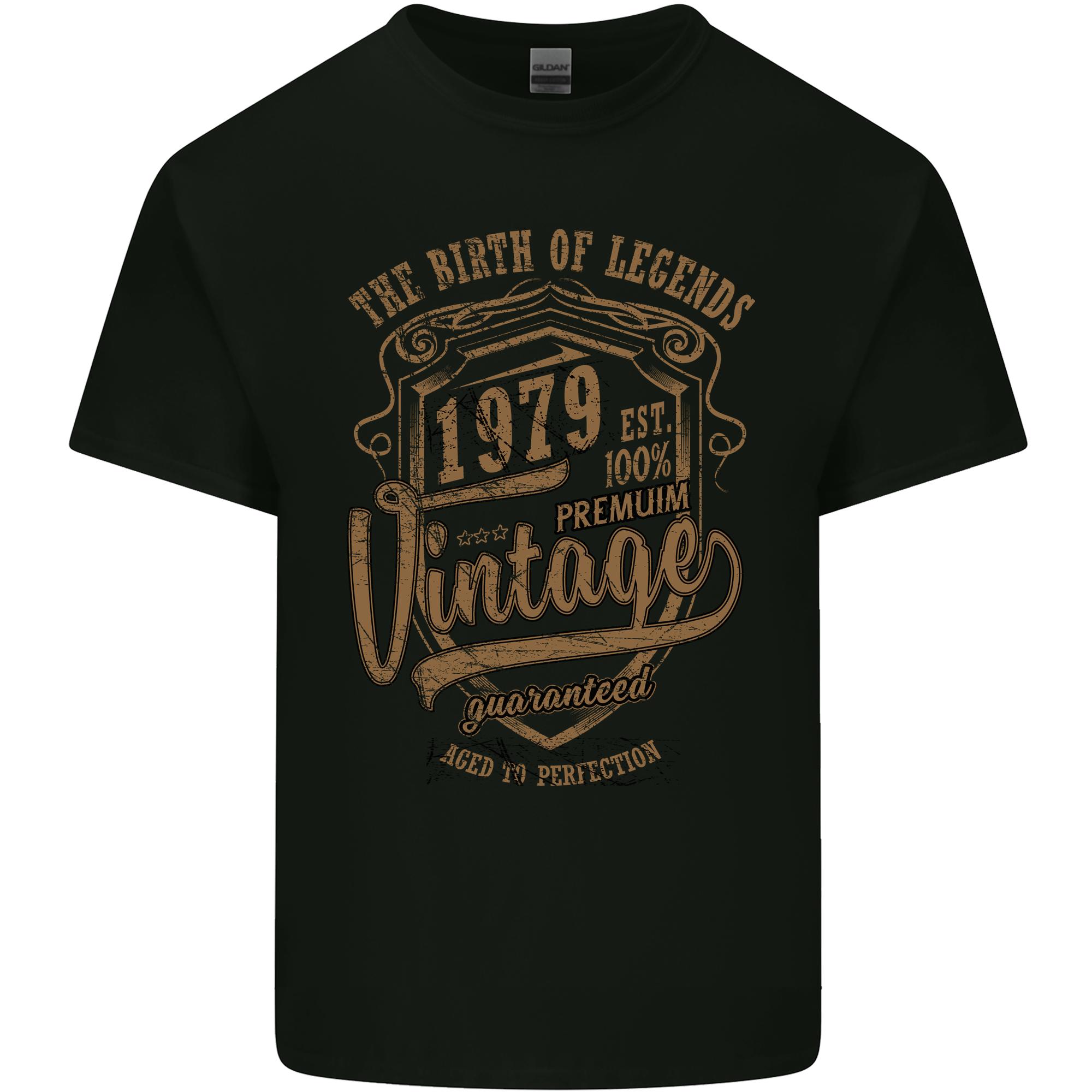 Birth of Legends 47th Birthday 1979 Unisexs Light Cotton TShirt S