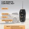 Car Smart Remote Key 2 Button 433Mhz Fit For Ford Ranger F150 2015 2016 2017 2018 Id49 Pcf7945p Eb3t-15K601-Ba
