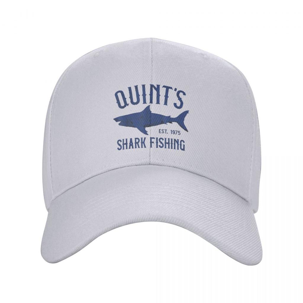 Quints Shark Fishing Amity Island 1975 Baseball Caps Snapback Men Women Hats Casual Cap Sports Baseball Hat Casquette