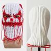 Fun Ghost Balaclava Men Costume Hats Halloween Gift Warm Soft Bucket Hat Halloween Gift Warm Soft Balaclava Hat