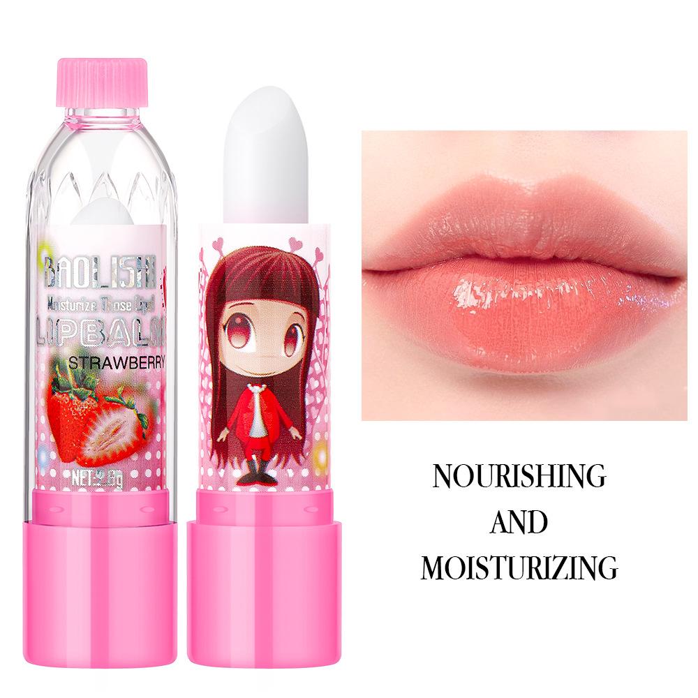 Lip Balm Plant Lip Balm Aloe Vera Honey Moisturizing Hydrating Colorless Lip Lines Lightening Fruit Lip Balm