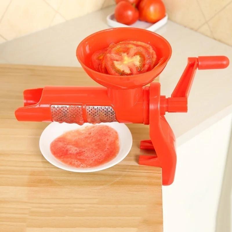2025 New Kitchen Gadgets Multi-function Hand-shake Safe Tomato Juice Producer Kitchen Home Cooking Appliances DIY Tomato Press