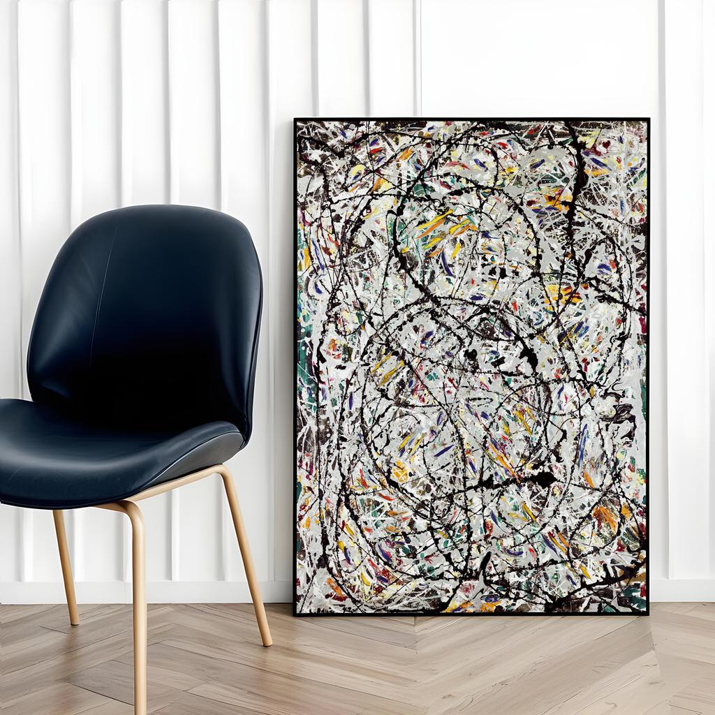 Poster Jackson Pollock Reproduktion Gemälde