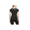 Nike Breathe Casual Sports Breathable Round Neck Short Sleeve T-Shirt Women Tops Black CZ9611-010