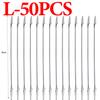 1-50Pcs Alligator Clips Metal Double Headed Mosquito-repellent Incense Clips Long Hose Holder for DIY Note Photo Memo Label