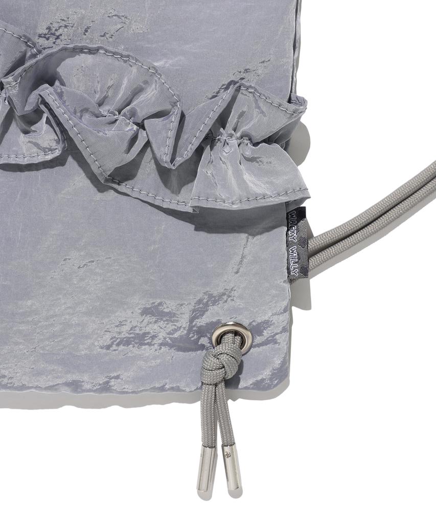 Wacky Willy Women'S Frill Gym Sack Grey
