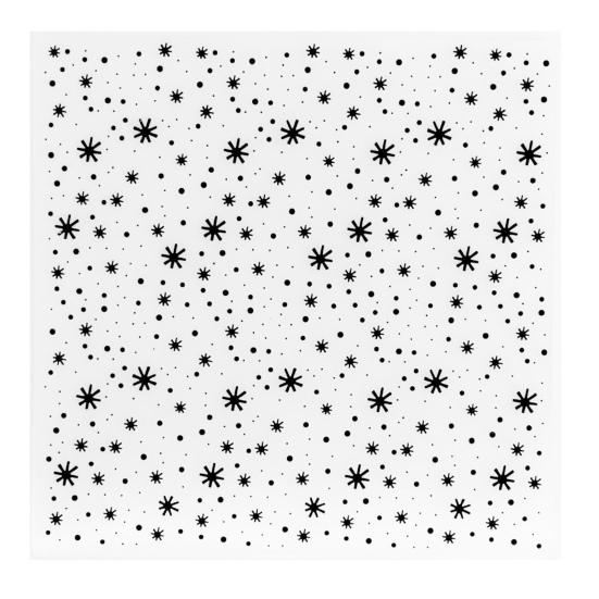 

Папка для тиснения Прозрачная Снежинка Пластиковая Широкое Использование Форма для тиснения Папка