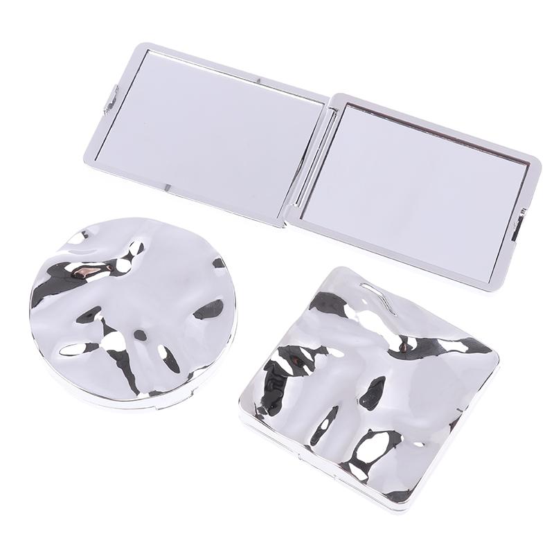 Zweiseitiger Kleiner Spiegel für Frauen Tragbar Faltbar Handheld Kann Stehen Mini Kosmetikspiegel Hochauflösender Spiegel Kosmetikwerkzeug