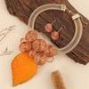 Collier Boucles d'oreilles Feuille Cristal Fait main Vintage Statement Collier Bib Bohème Bijoux Africains Cadeaux