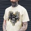 2024 Weird Pattern Print  Men Custom popular T Shirt Casual Summer Drop Shoulder Short Quick Dry Sleeves Male Custom XS-6XL Cool