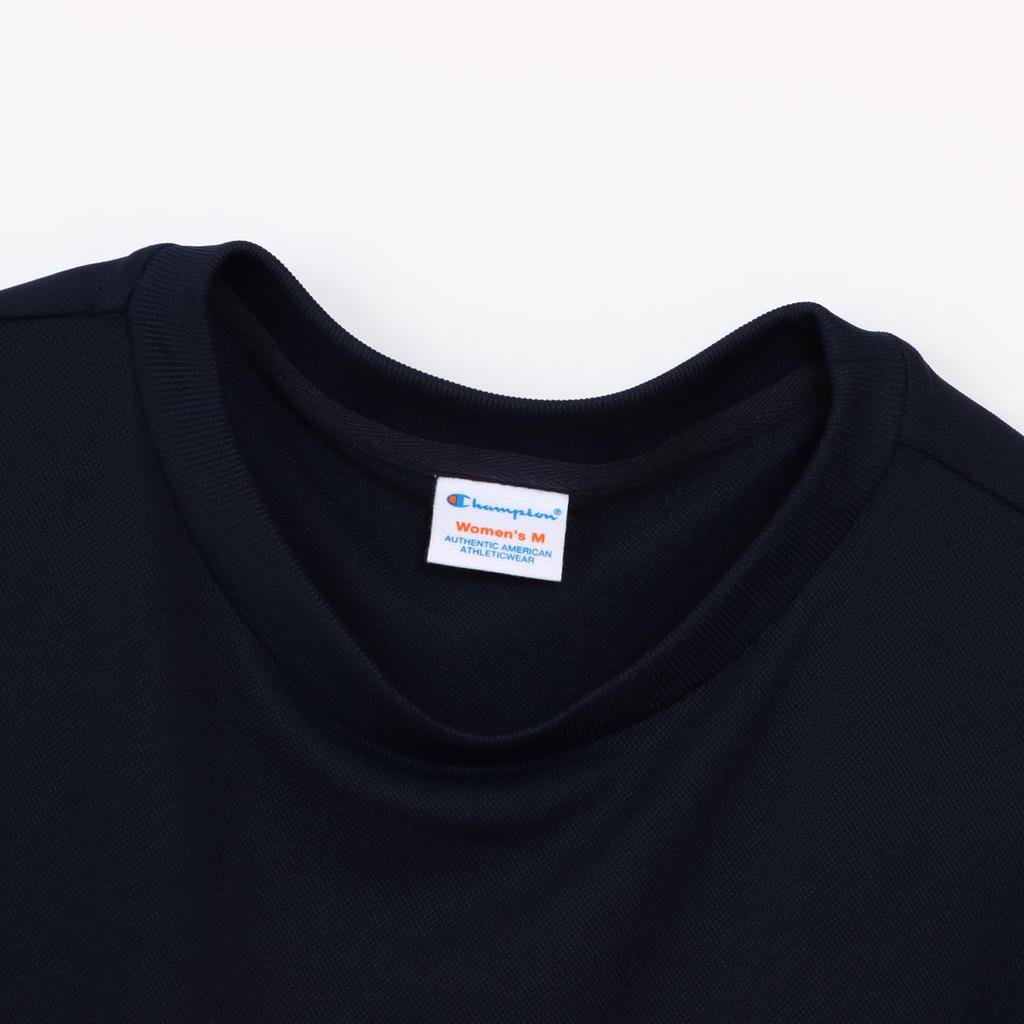 Casual Short Sleeve Crew Neck Shirt Relax Logo UV Heat Quick Garment Women's Dress, Fit, Embroidery, Protection, Shielding, Drying, Washable,