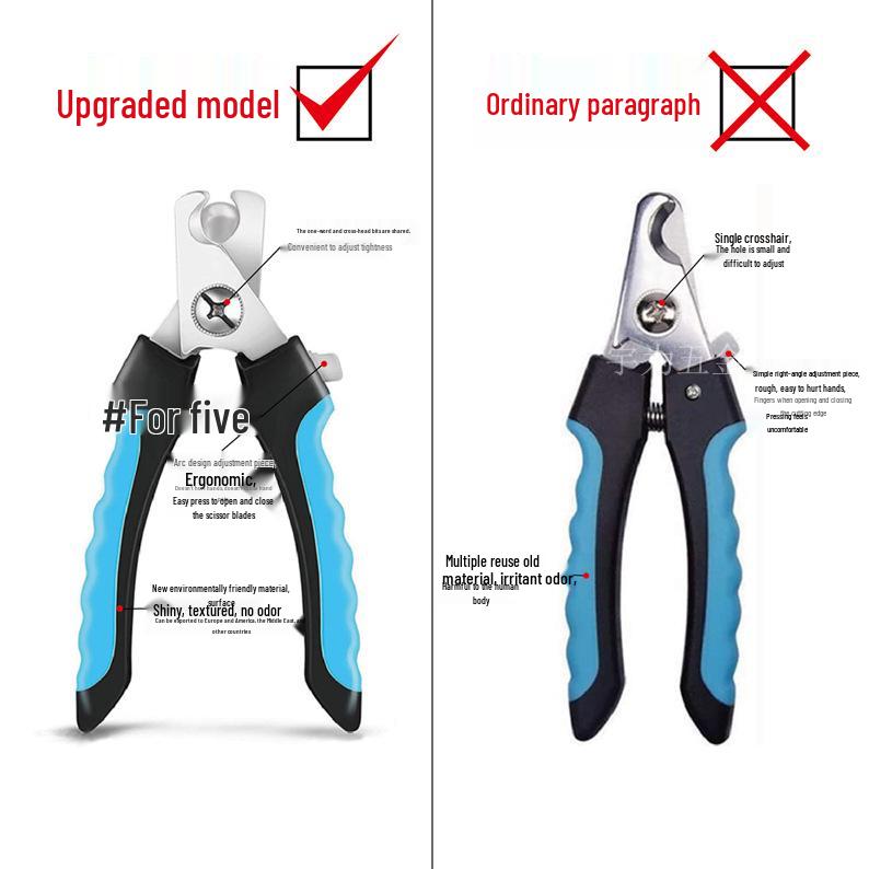 Universal Cat & Dog Nail Clippers - Free Packaging and Design