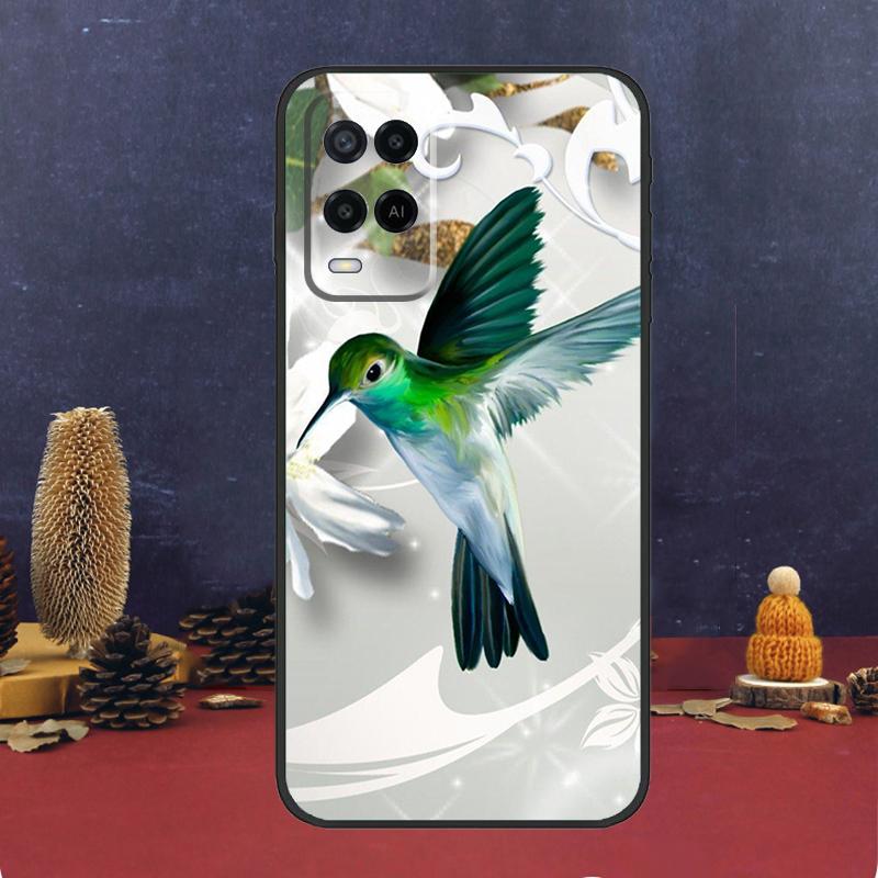 Hummingbird Case For Oppo A60 A80 A40 A6 A5 Pro A15 A16 A17 A57 A94 A74 A54 A76 A96 A18 A38 A58 A78 A98