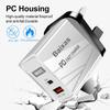 EU Standard QC3.0+PD Travel Charger with Fast Charging USB Ports (5V/9V/12V) - Compatible with EU, UK, AU