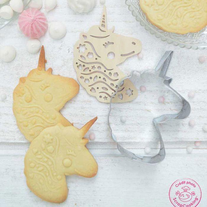 Unicorn Embossed Cookie Cutter