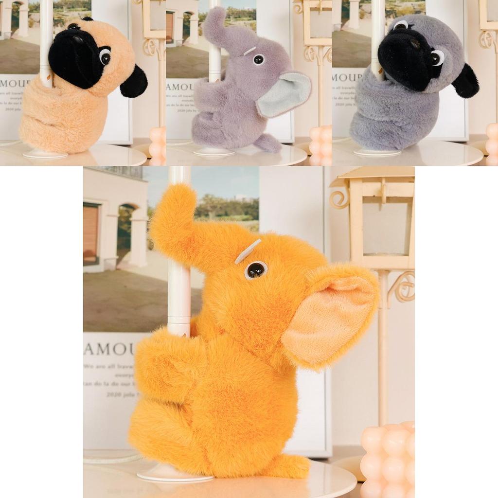 Urocza pluszowa lalka zwierzątko z realistycznym designem Wypełnienie z miękkiej bawełny PP Dla dzieci