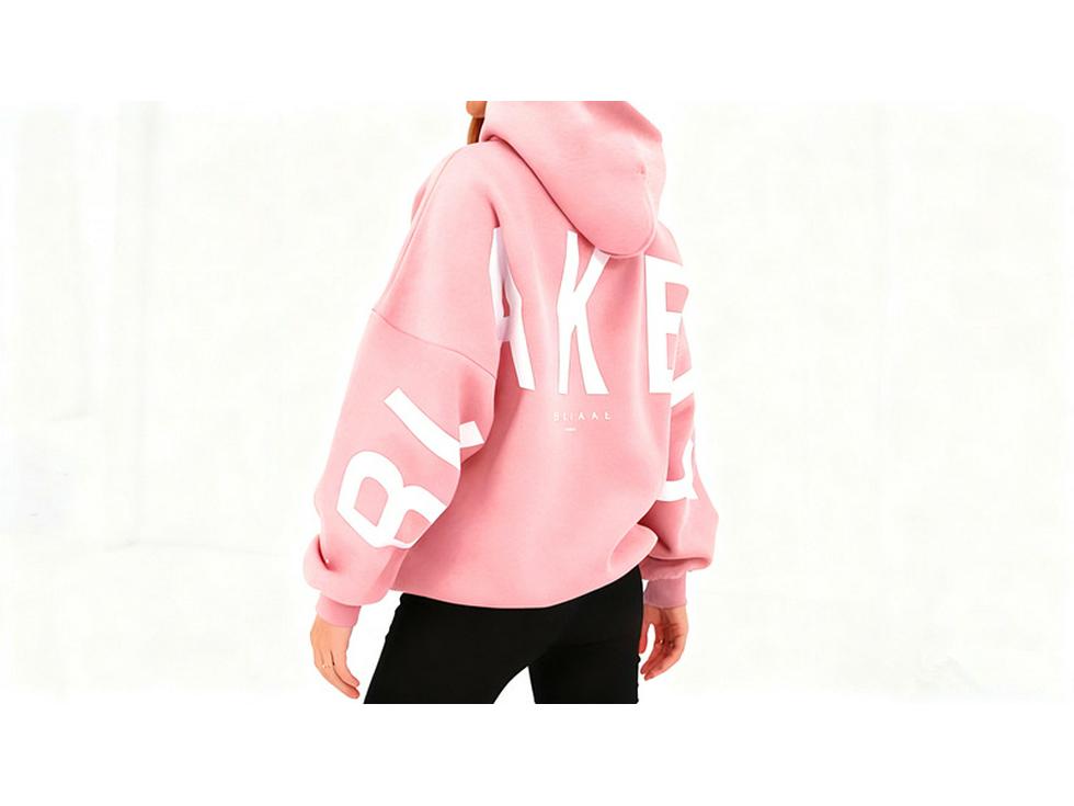 2025 Unisex Bluza z kapturem TK z nadrukiem dużej litery - Modny jesienny styl dla mężczyzn i kobiet