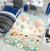 Cartoon Hot Air Balloon Animal Bee Carpet Nursery Decor Rug Living Room Sofa Rug Bedroom Rug Parent-child Activity Door Mat