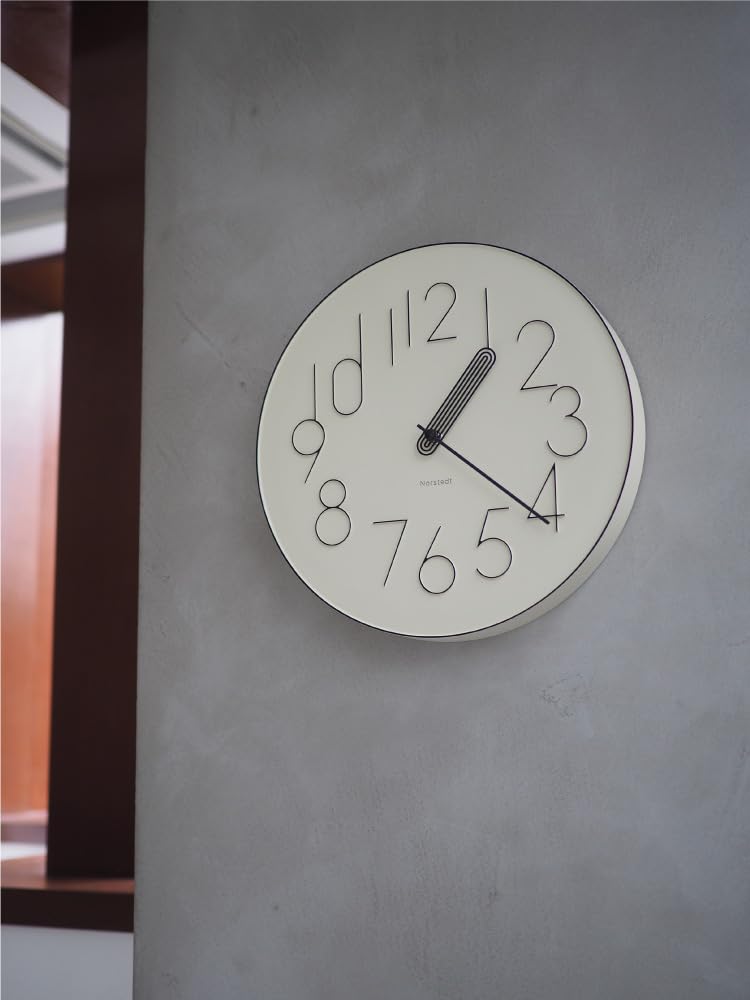 Interform Wall Clock Ball Beige CL-4468BE