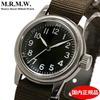 Used [New] M.R.M.W. Montre Roroi Military Watch Type A-17 NATO Strap Black Dial Watch Montre Roroi TYPE A-11 12H BLACK NATO Reprint of Classic