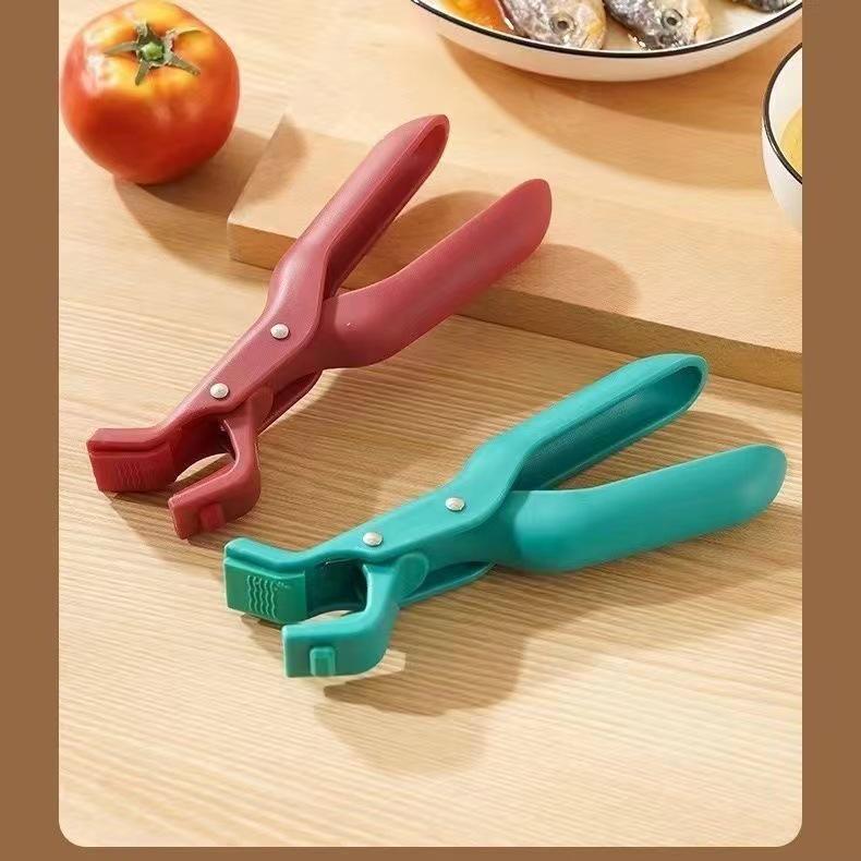 Non-Slip Silicone Dish Lifter - Multi-Functional, Anti-Scald Kitchen Tool