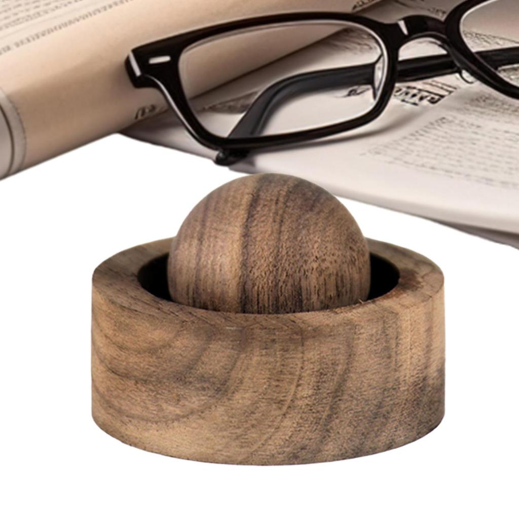 Planeta Fragrância Caseira Conveniente Enfeites de Carro de Madeira Difusor de Varetas de Madeira Sólida Expansor de Fragrância de Óleo Essencial de Interior Bola de Madeira