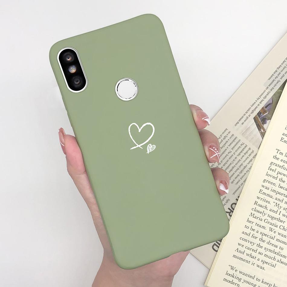 Case For Xiaomi Redmi S2 Y2 Cover Soft Matte Cute Pattern Silicone TPU Phone Case for Xiaomi RedmiS2 S 2 Y 2 Cases Back Cover