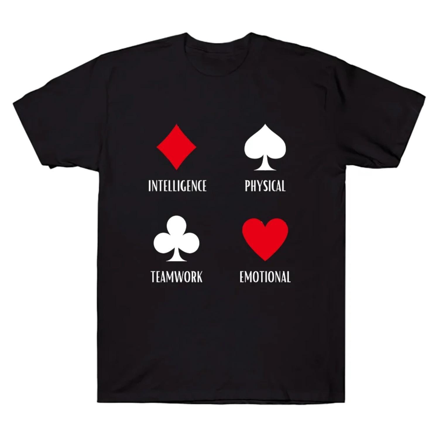 

Alice in Borderland 3 Attributes Graphic T Shirts Japanese Survival Show Cool Unisex Gift Tee Summer Cotton High Quality Top Y2K S чёрный