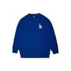 New Era Letter Logo Printed Pullover American Sweatshirt Unisex sweatshirt Blue 12727851