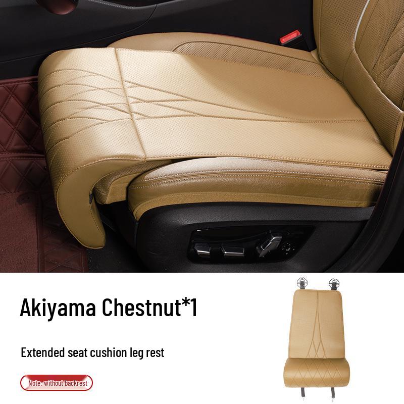 Universal Car Seat Cushion with Leg Support - All-Season, Driver & Passenger Use