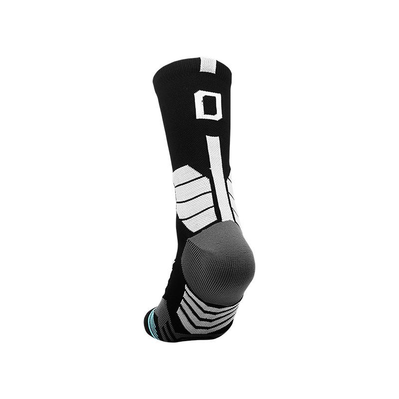 

Elite Number Medium Tube Basketball Socks Men S Star Towel Bottom Thickened Running Socks High Top Digital Professional Sports Socks Adultsize(soldindividually)