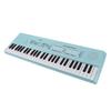 54 Key Keyboard Piano Smoothly Plastic Keyboard Piano Portable Dual Power Supply System Electric Piano Keyboard with Microphone for Kids