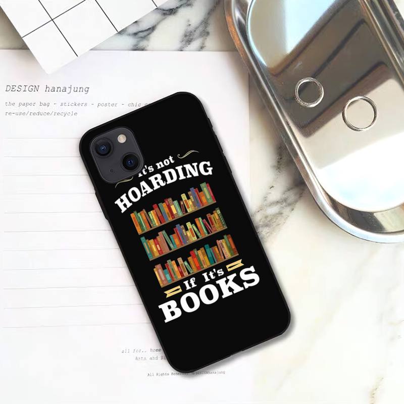 Reading Is Dreaming With Open Eyes Phone Case For iPhone 11 12 Mini 13 14 15 Pro XS Max X Plus SE XR Shell