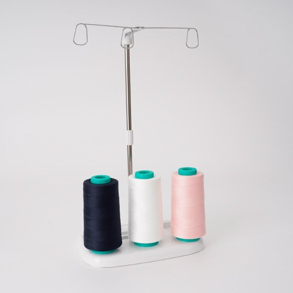 Three Thread Rack Vertical Spool Rack Anti-Winding Vertical Bobbin Stand for Hand Sewing Studios