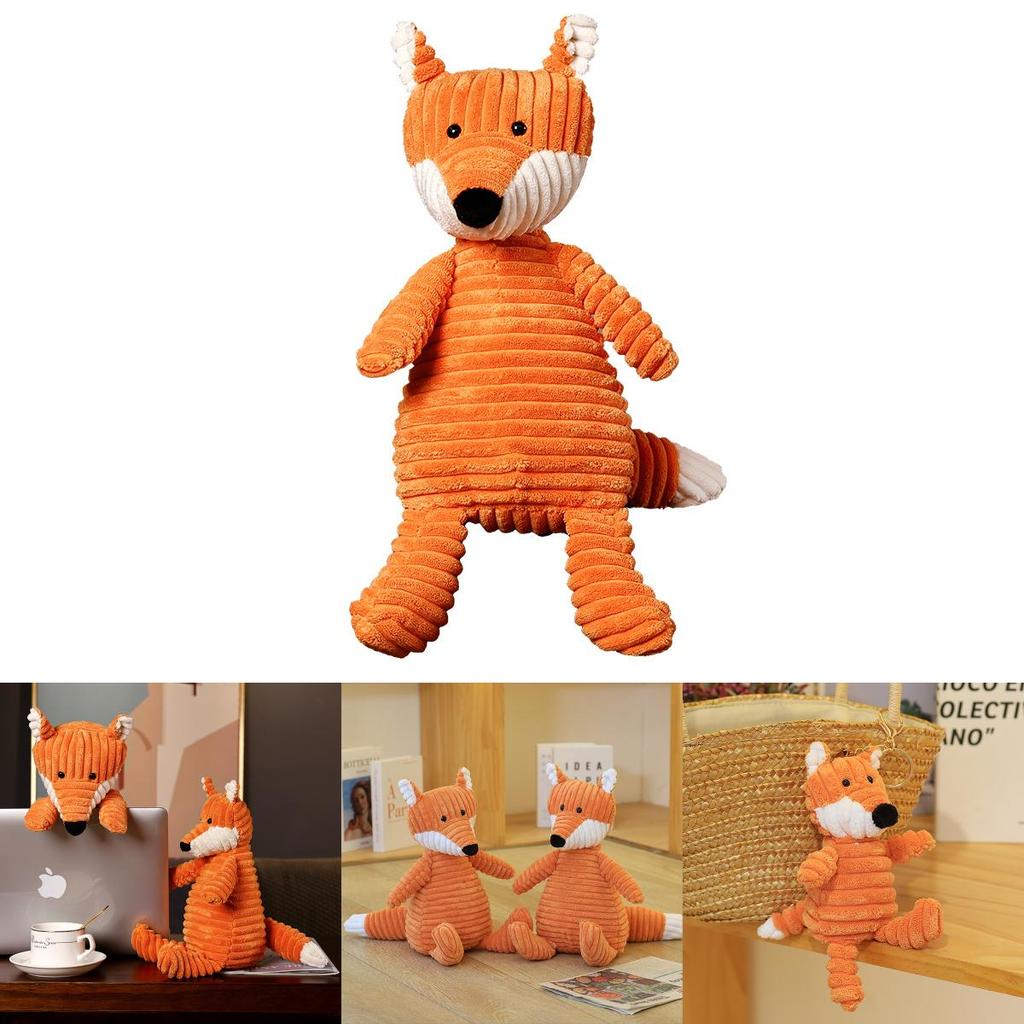 Cute Orange Fox Plush Toy For Girls Perfect Birthday Gift Soft And Huggable 15cm/33cm/42cm/65cm