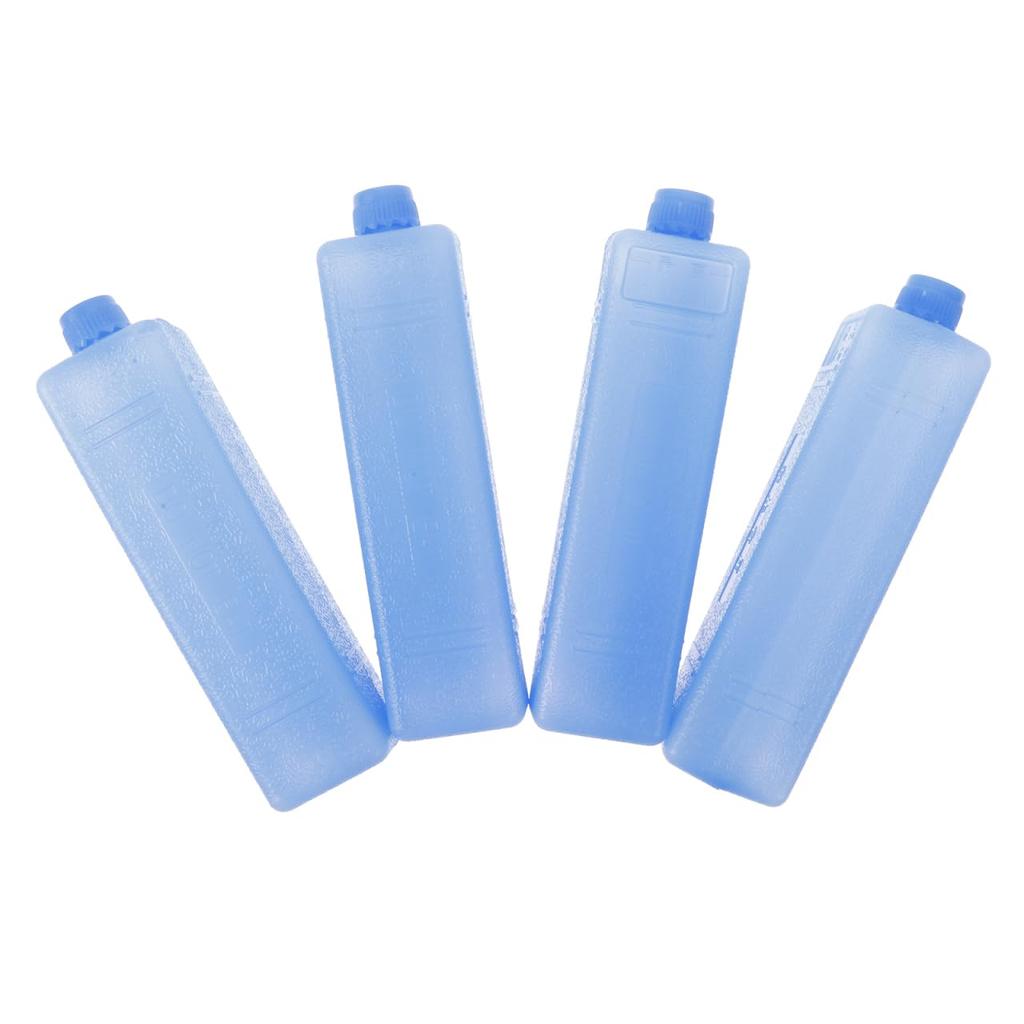 HANABASS Cold Freezer Ice Reusable Ice Quick for Lunch and Set of 6 Long-Lasting Packs, Hard, Stick-Shaped Packs, Freezing, Boxes, Coolers, Picnics,