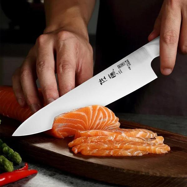 Japanese Kitchen Knife Set Fish Fillet Stainless Steel Meat Cleaver Chef Knife Sushi Knife Santoku Knife Cooking Tools