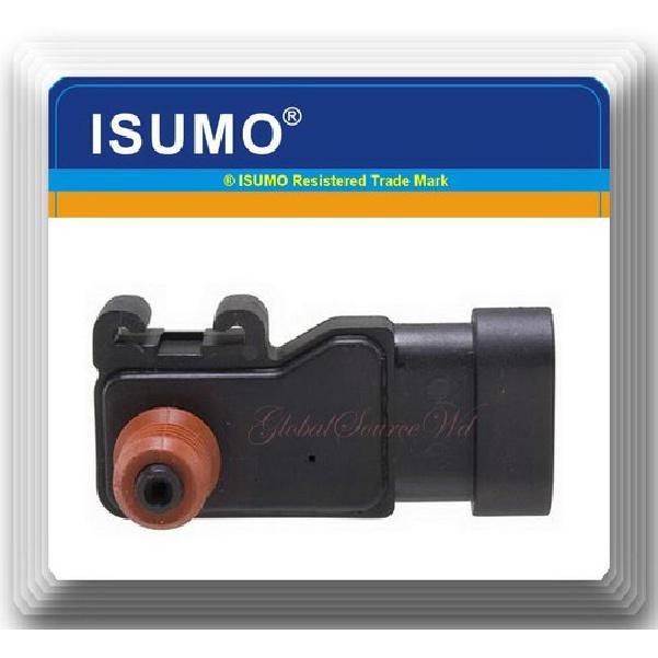 Manifold Pressure Sensor MAP Sensor W/Connector Fits:Harley Davidson Motorcycles