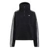 Adidas By Jennie Fleece Hoodie Jacket Black Unisex Tops LD8926