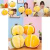 Super Soft Plush Fruit Doll Durian Orange Toy With Pp Cotton Stuffing