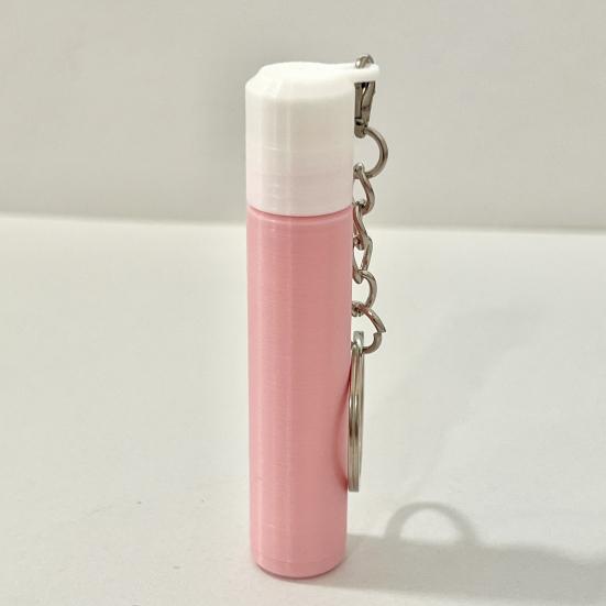 Cotton Swab Storage Box with Cover Storage Holder Keychain for Makeup Ear Cleaning