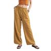 Damen Locker Und Bequeme Lässige Mode Farbe Taschenhose