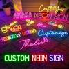 Creative LED Neon Letter Light - DIY Acrylic Sign for Kids' Room & Parties