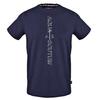 Aquascutum Mens Vertical Logo Crew Neck T-Shirt