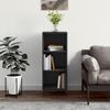 VidaXL Black Buffet 34.5x32.5x90 Cm Engineered Wood 828749