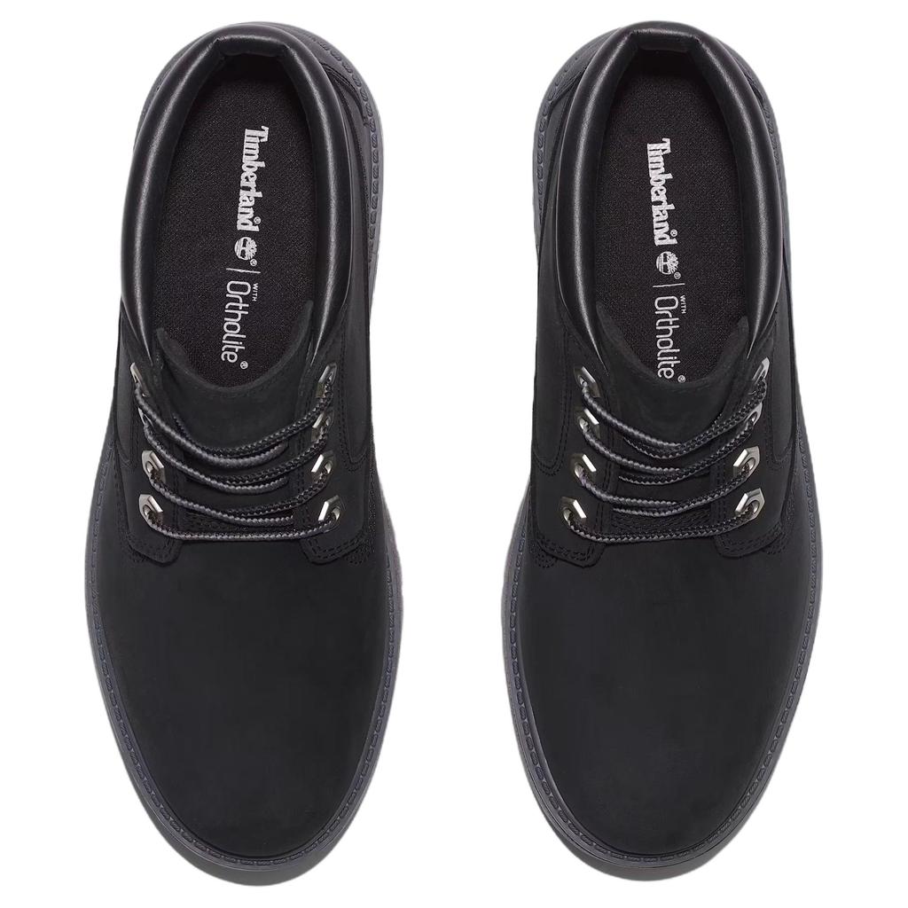 Timberland Stone Street Chukka Comfortable Soft Ankle Boots Women Boots Black TB0A5REN015