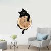 Cat Wall Hanging Clock Cartoon Wall-mounted Clock Creative Cute Wall Clocks for Kids Room Decoration Accessories for Bedroom
