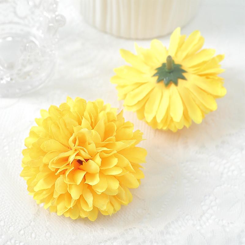 5/10/20Pcs 6.5cm Artificial Flower Silks Hydrangea Home Wedding Party Decoration Vase Table DIY Craft Wreath Gifts Accessories