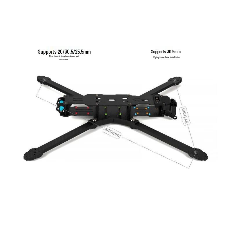 Lanhsun Manta 10 X Lite 10-inch FPV Drone Frame